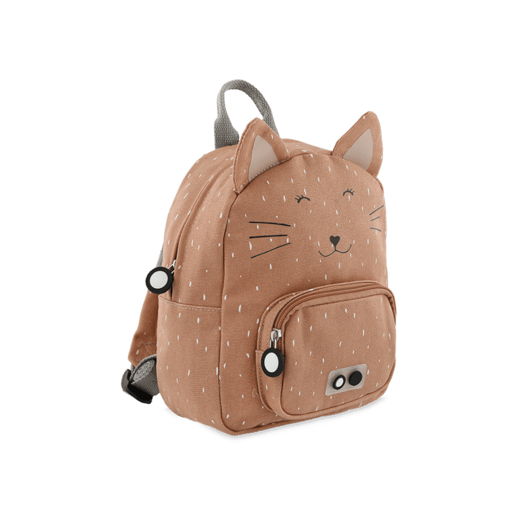 Petit sac à dos chat trixie sur fond blanc