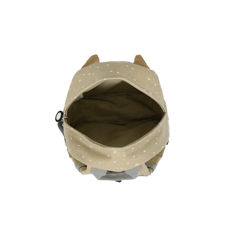 Petit sac à dos chien trixie sur fond blanc