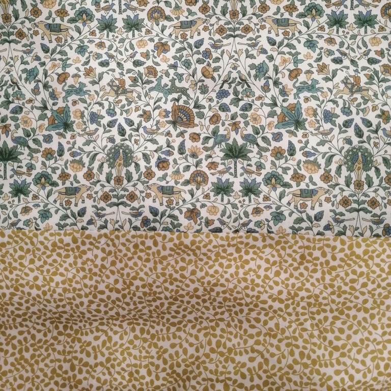 couverture arthur barnabé aime le café détail 2 tissus liberty