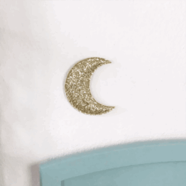 lune décorative glitter or barnabé aime le café photo ambiance chambre