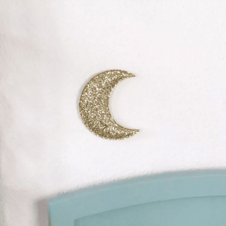 lune décorative glitter or barnabé aime le café photo ambiance chambre