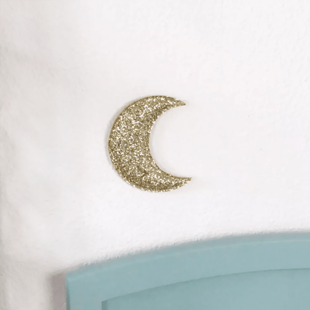 lune décorative glitter or barnabé aime le café photo ambiance chambre