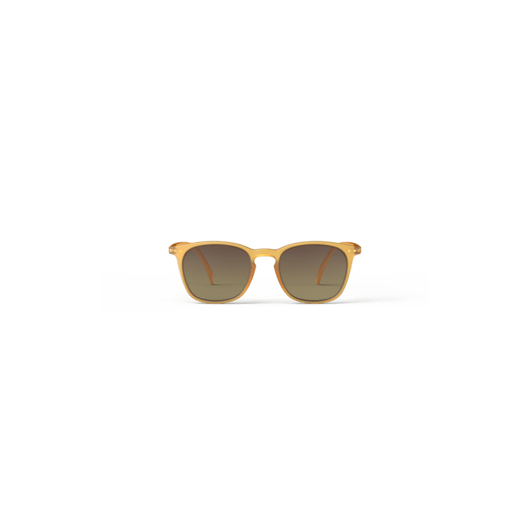 lunettes de soleil adulte E golden glow izipizi sur fond blanc