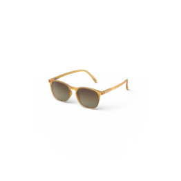 lunettes de soleil adulte E golden glow izipizi vue de côté sur fond blanc