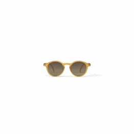 lunettes de soleil junior D 5-10ans golden glow izipizi sur fond blanc