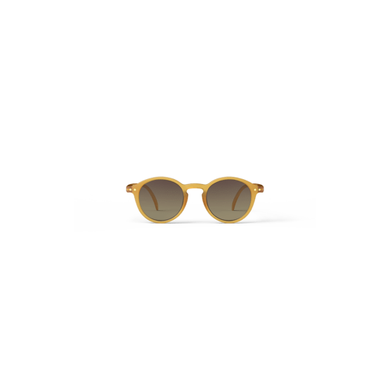 lunettes de soleil junior D 5-10ans golden glow izipizi sur fond blanc