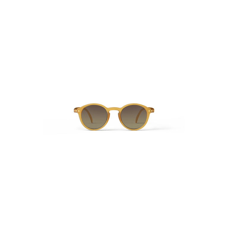 lunettes de soleil junior D 5-10ans golden glow izipizi sur fond blanc
