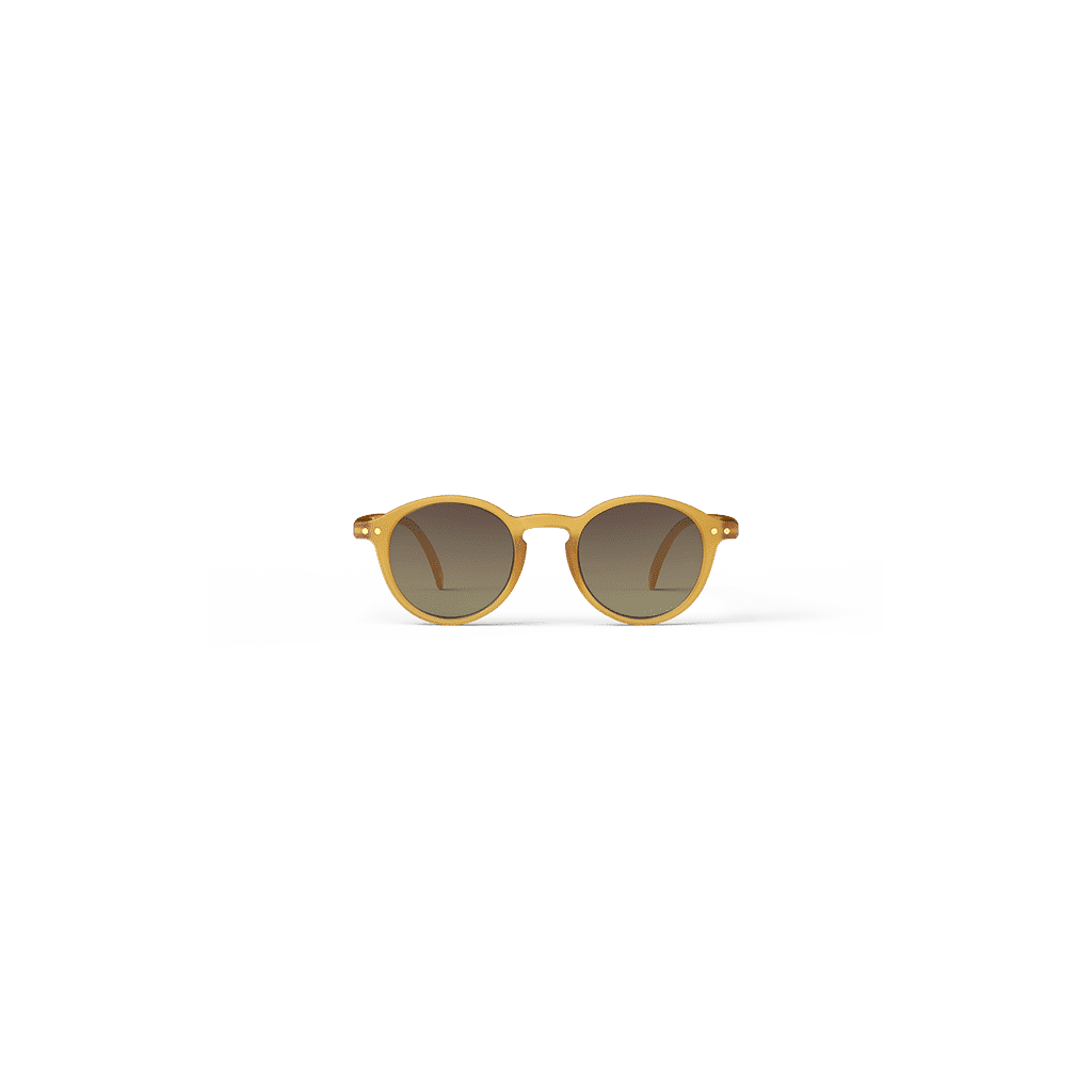 lunettes de soleil junior D 5-10ans golden glow izipizi sur fond blanc