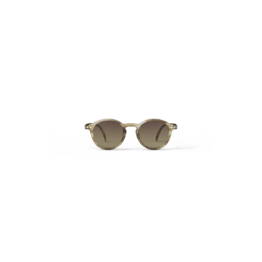 lunettes de soleil junior 5-10 ans smoky brown izipizi sur fond blanc