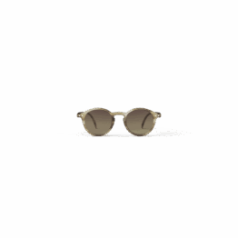 lunettes de soleil junior 5-10 ans smoky brown izipizi sur fond blanc