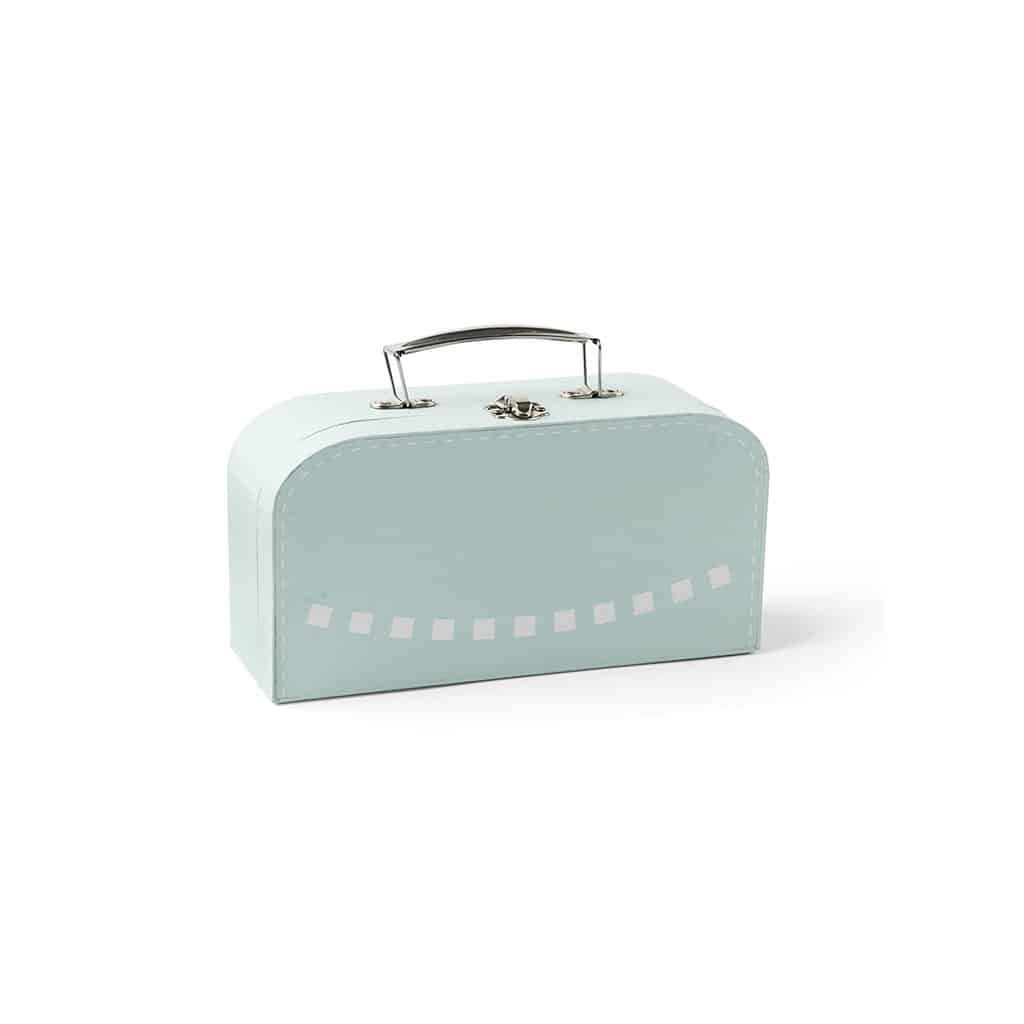 valise de dentiste kid's concept détail valise de transport sur fond blanc