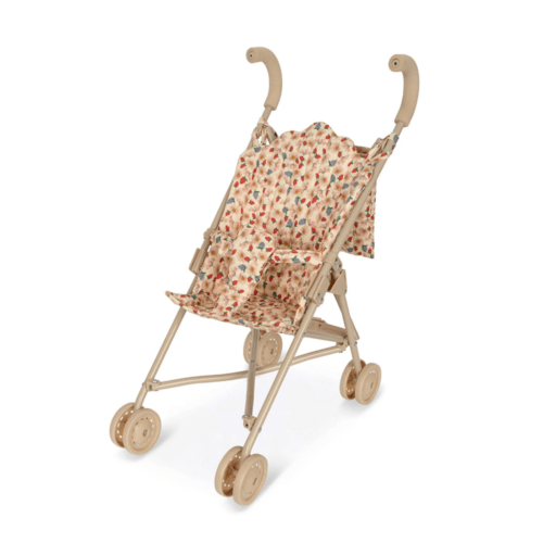 Poussette Poupée Daisy Chain Little Zipp - Cœur Arc-en-Ciel - Pour Enfants 18 Mois à 3 Ans