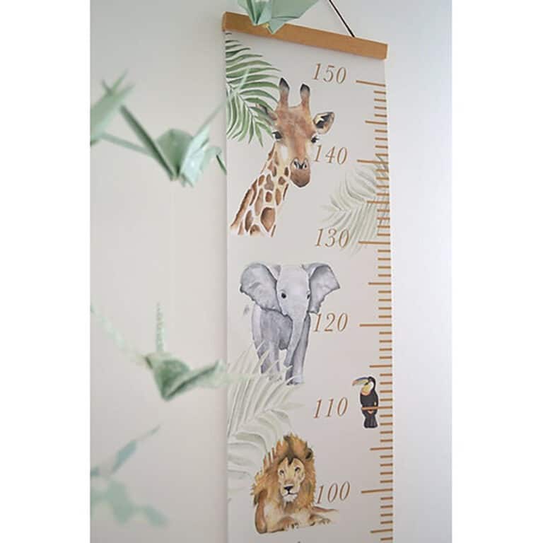 Toise animaux de la savane aquarelles de marlène