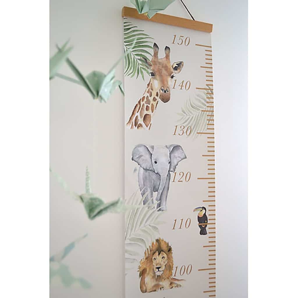 Toise animaux de la savane aquarelles de marlène
