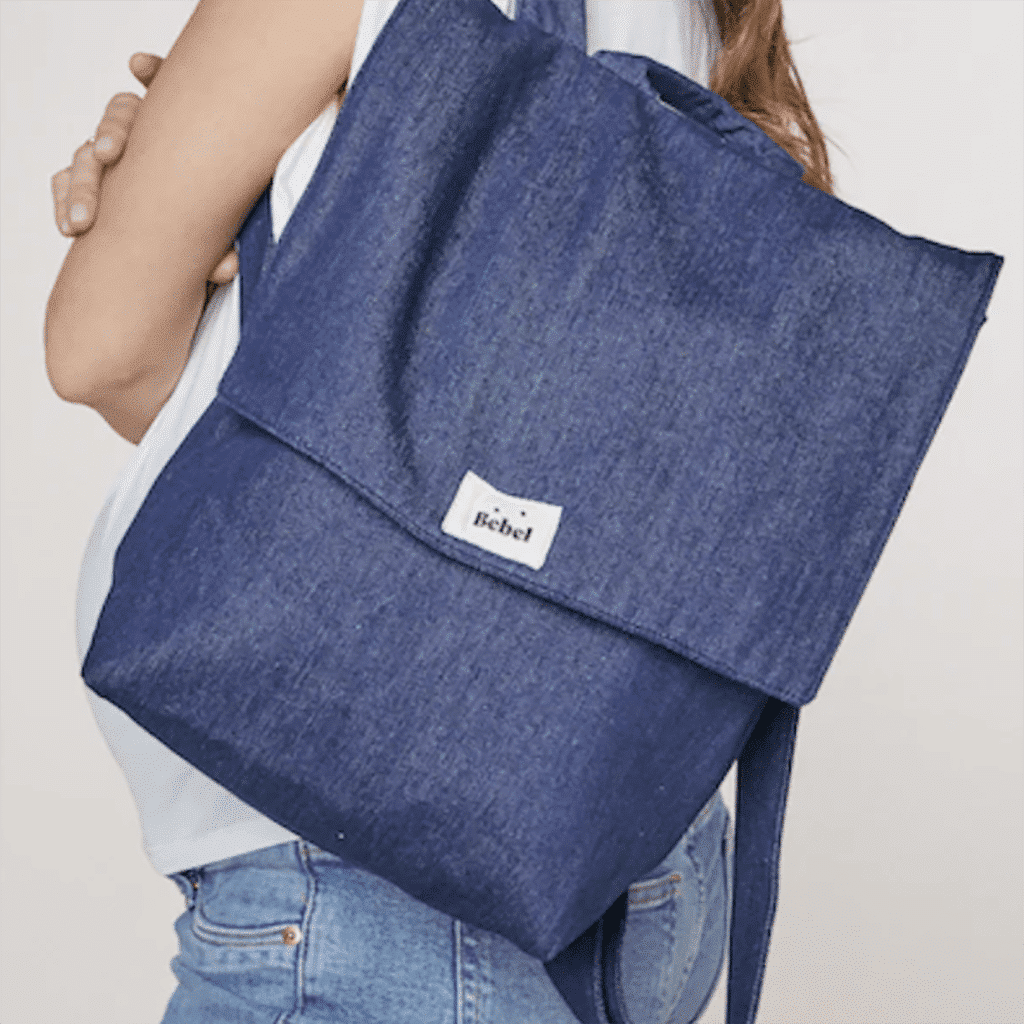 Sac A Dos A Langer Jean Brut Bebel