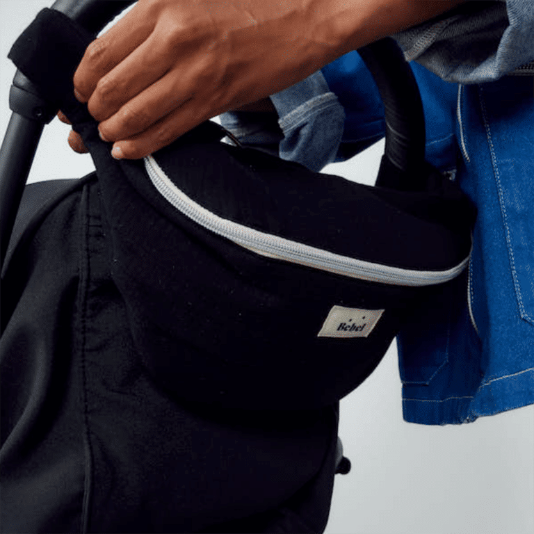 sac banane à langer réglisse bebel