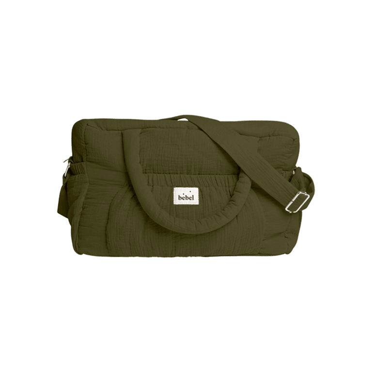 sac à langer comme un bonbon vert kaki BEBEL