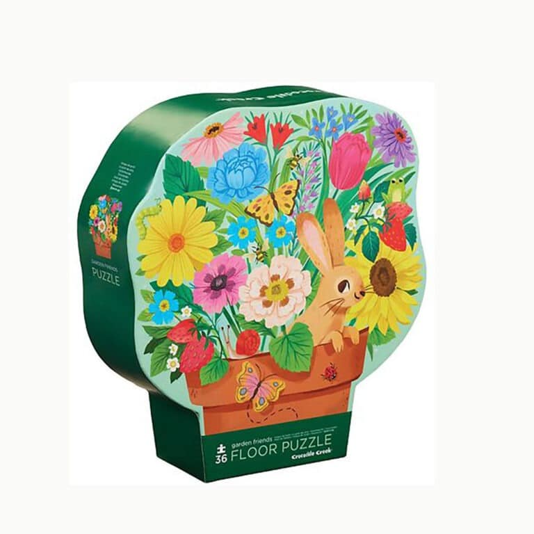 crocodile-creek_puzzle-de-sol-36-pièces-3+-les-amis-du-jardin