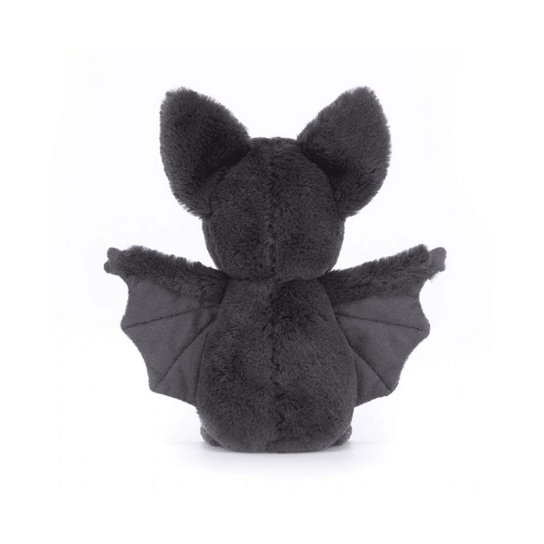 doudou ooky chauve-souris jellycat de dos sur fond blanc