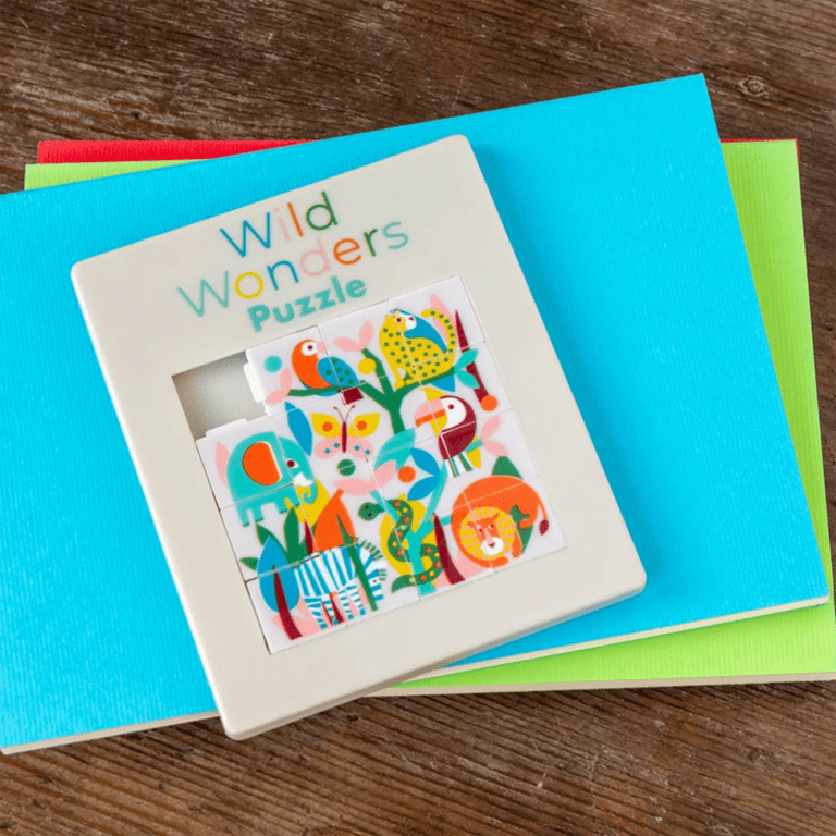 mini puzzle casse-têtes animaux de la savane rl photo puzzle sur bureau