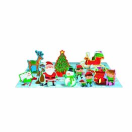 coffret puzzle livre noël sassi