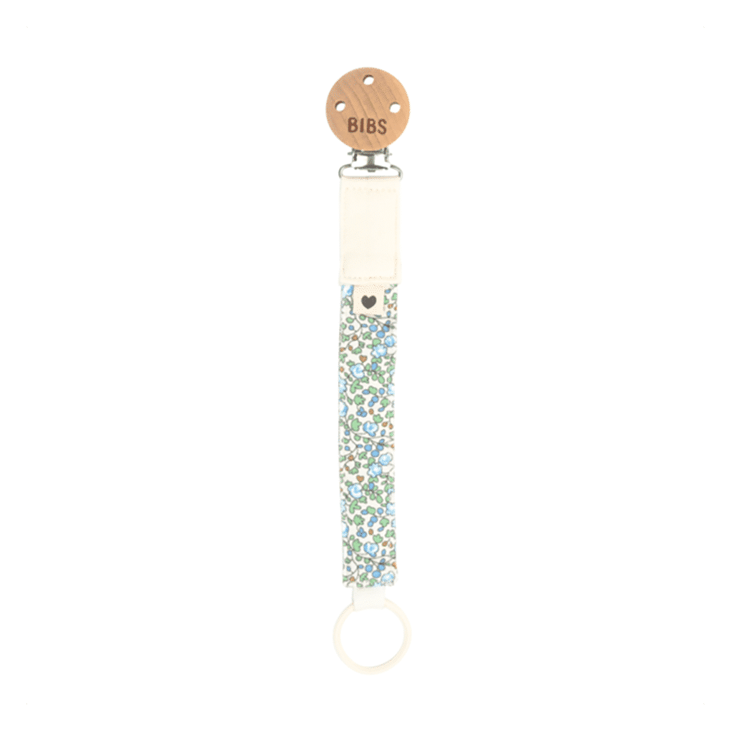 attache tétine eloise ivory bibs sur fond blanc