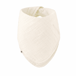 bavoir bandana ivoire bibs sur fond blanc