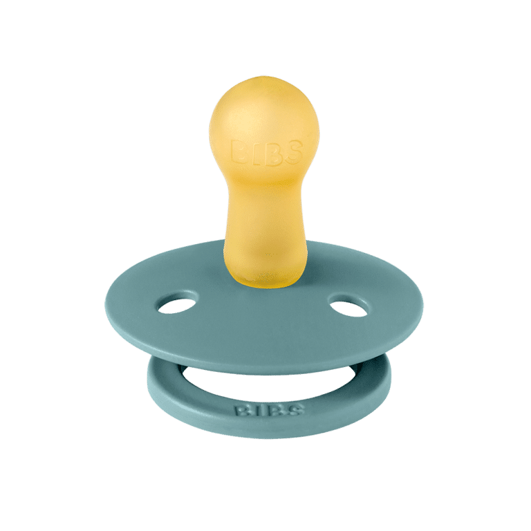 tétine bibs island sea vue de côté sur fond blanc