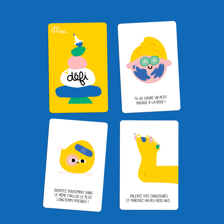 cartes rando dingo minus edition cartes sur fond blanc