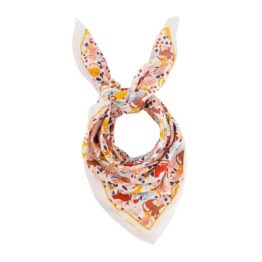 foulard adulte funky léo fond blanc