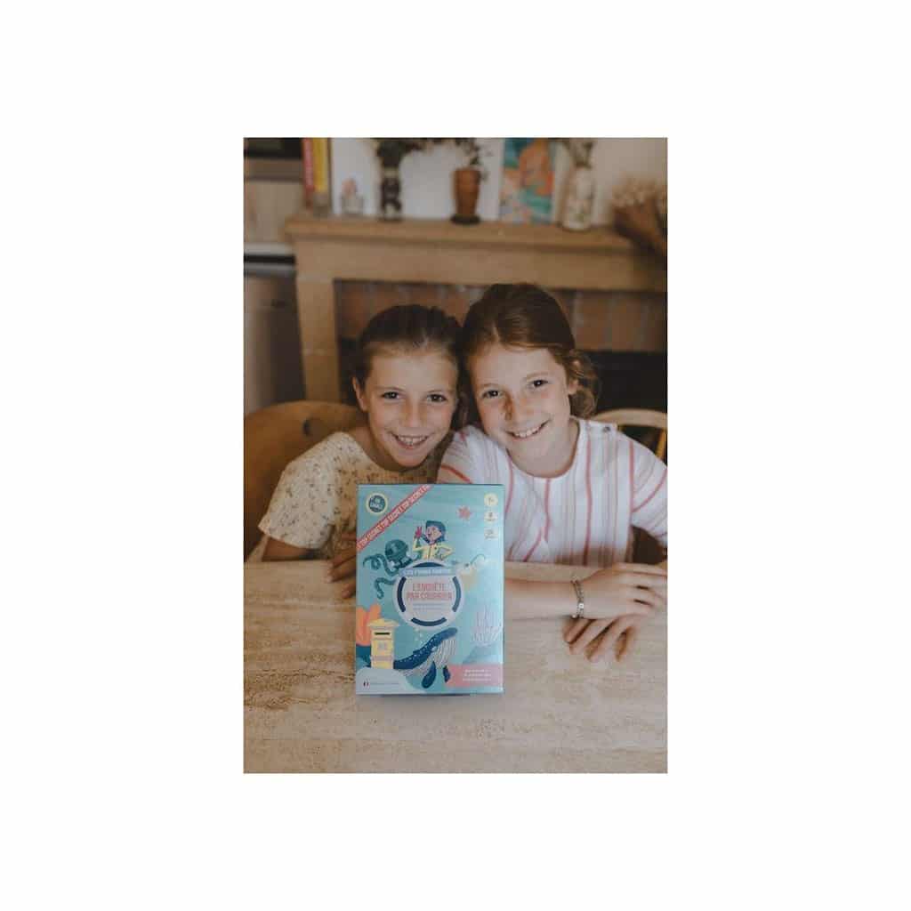 En cavale l'enquête par courrier les fonds marins illustration