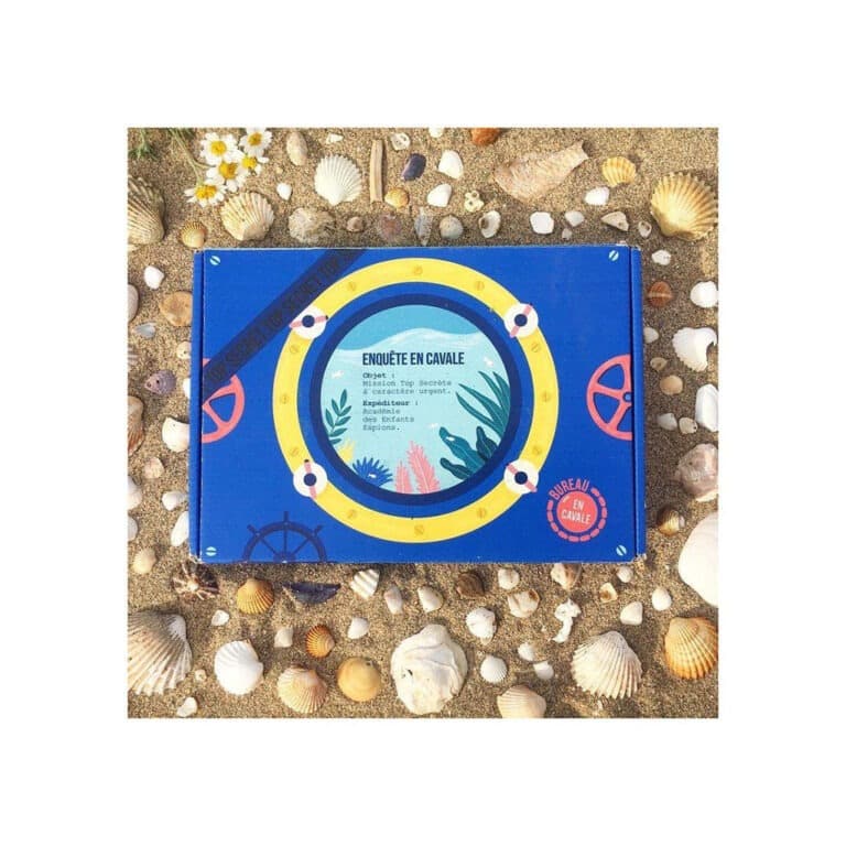 En cavale l'enquête par courrier les fonds marins boîte