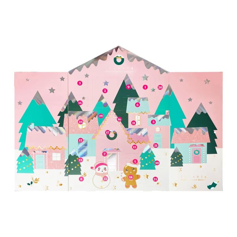 calendrier avent inuwet fond blanc ouvert