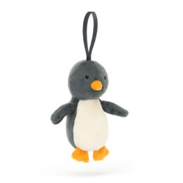 décoration de sapin festive folly pingouin vue de face