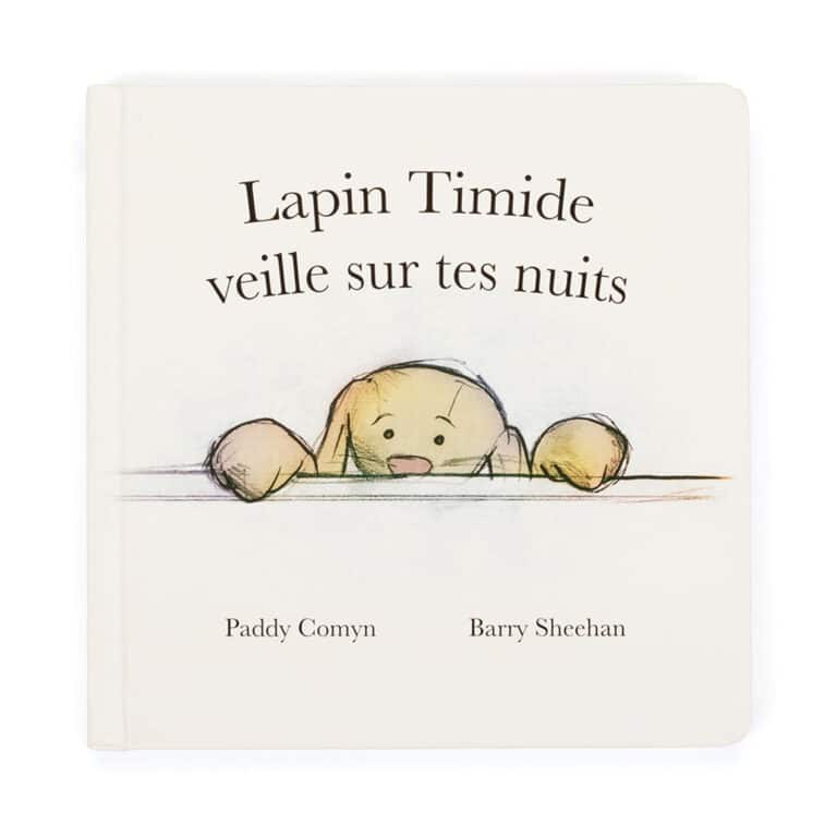 couverture livre lapin timide veille sur tes nuits fond blanc