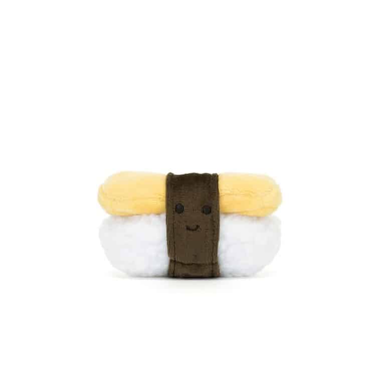 sushi sassy egg jelycat fond blanc