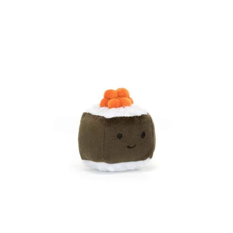 jellycat sushi hosomaki de 3/4 gauche