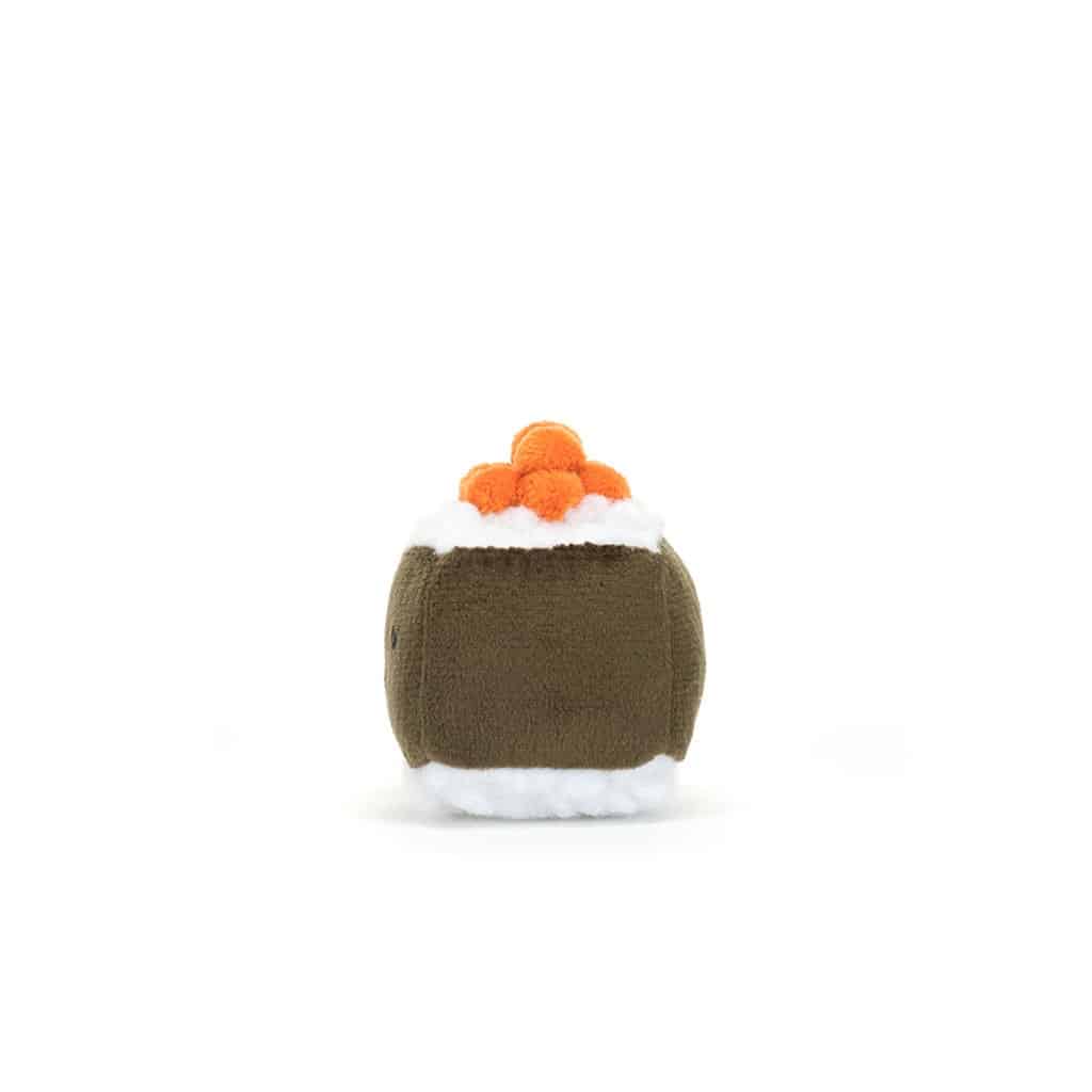 jellycat sushi hosomaki de profil gauche