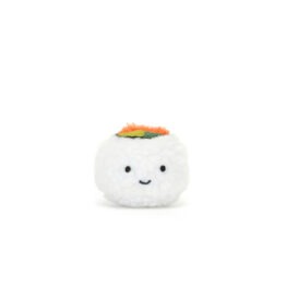 sushi uramaki jellycat fond blanc