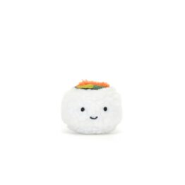 sushi uramaki jellycat fond blanc