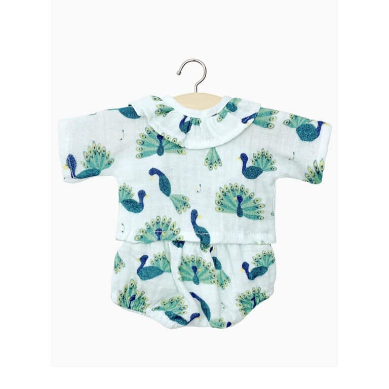 Ensemble coline baby paon minikane
