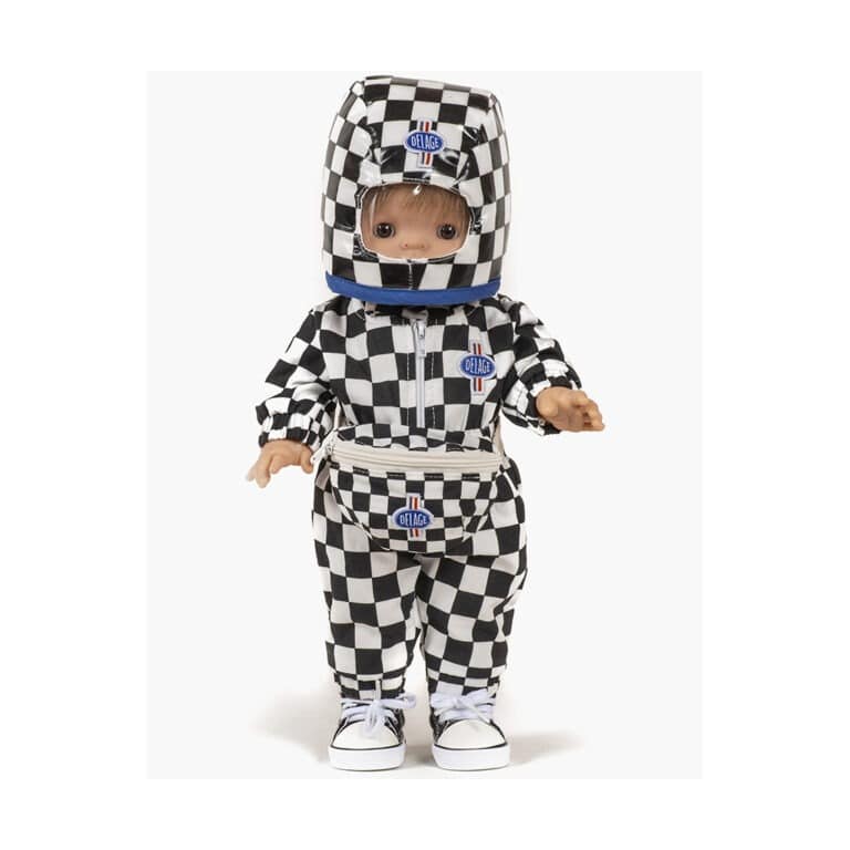 sac banane noir et blanc minikane