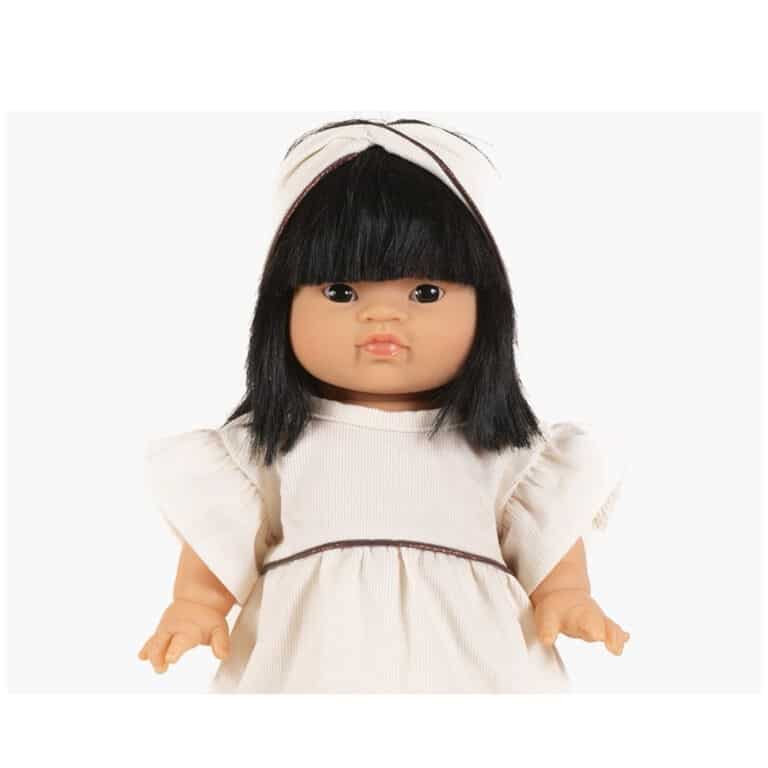 bandeau en milleraie écru minikane