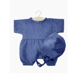 Barboteuse noa bleu foncé minikane