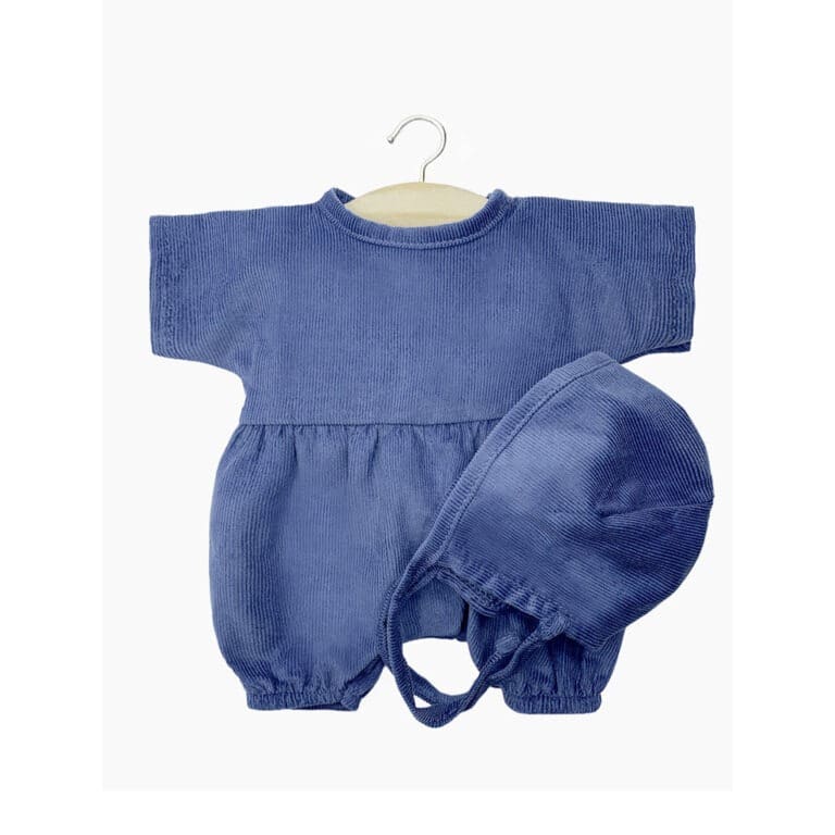 Barboteuse noa bleu foncé minikane