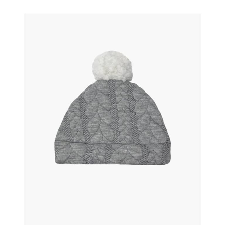 Bonnet gilbert jacquard gris minikane