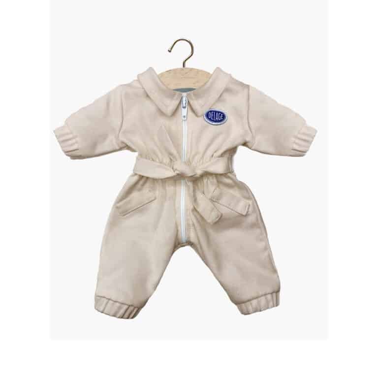 combinaison louis gabardine beige delage minikane