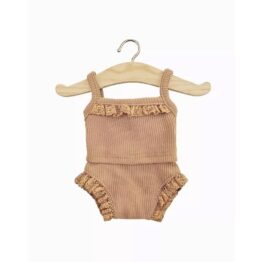 dessous en maille côtelée poupée gordis minikane