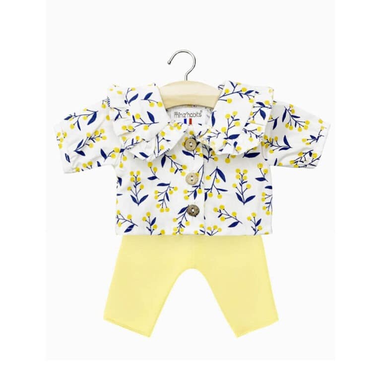 ensemble karina fleurs mimosa minikane