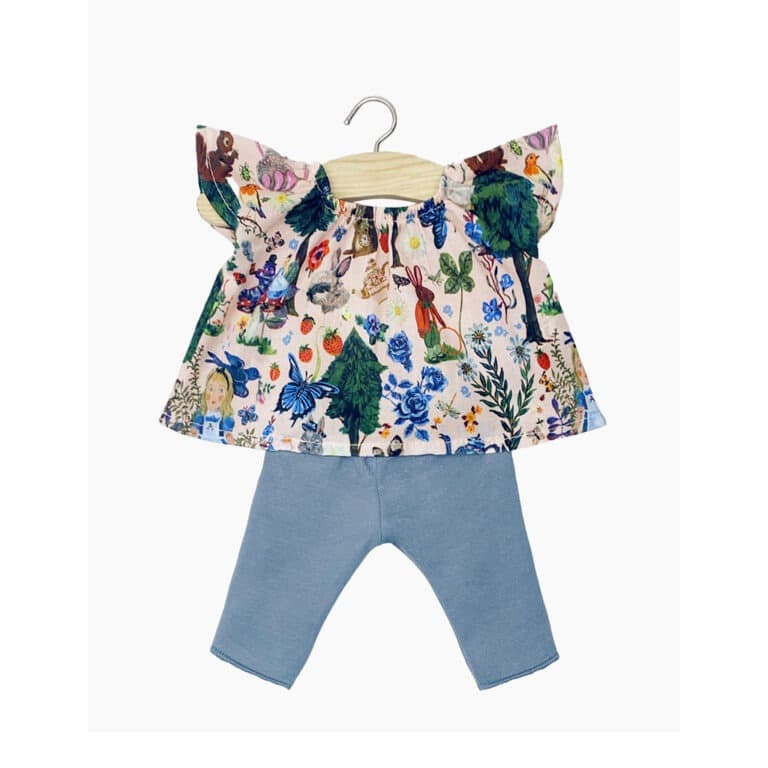 Ensemble mazarine alice pour poupée gordis minikane